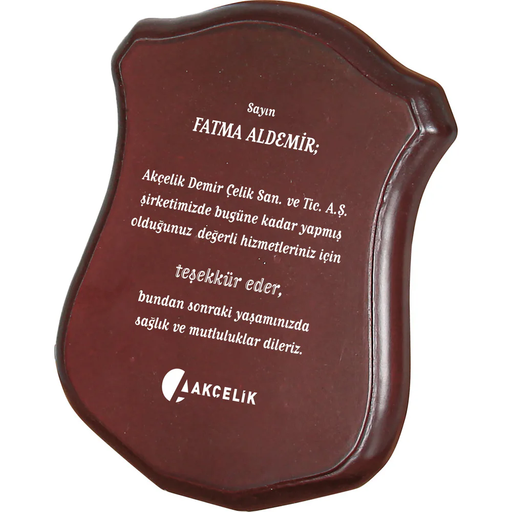 Ahşap Plaket BK-76
