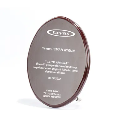 Ahşap Plaket BK-77