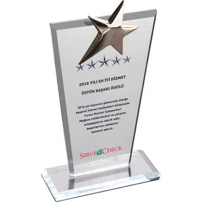 Kristal Plaket EKT-128