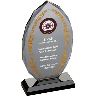 Kristal Plaket EKT-155