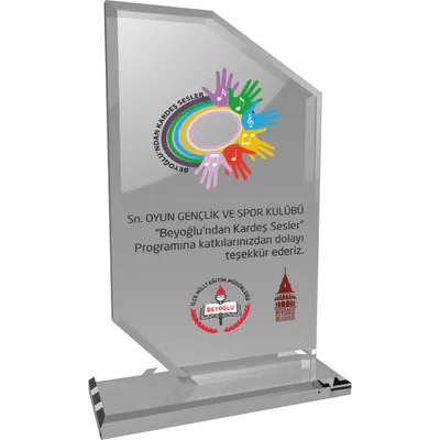Kristal Plaket EKT-205