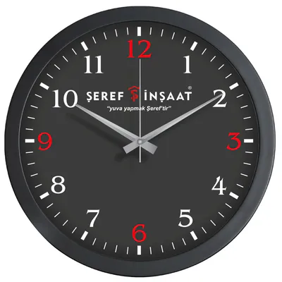 Plastik Duvar Saati V30-333-S