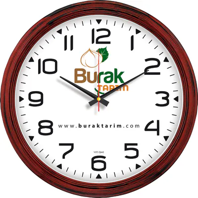Plastik Duvar Saati V30-504-AH