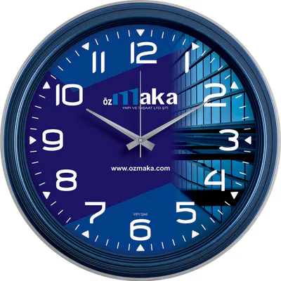 Plastik Duvar Saati V30-504-L