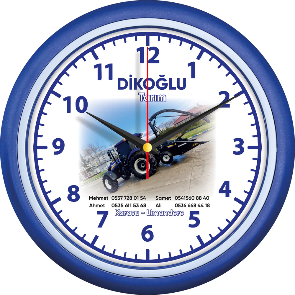 Plastik Duvar Saati V30-510-L